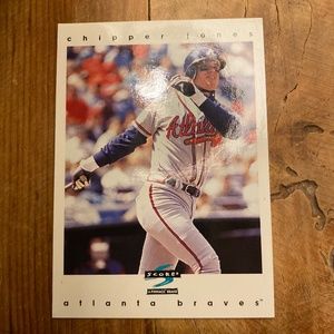 Chipper Jones Atlanta braves baseball card